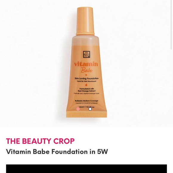 NWT Ipsy The Beauty Crop Vitamin Babe Foundation in 5W - Picture 1 of 4